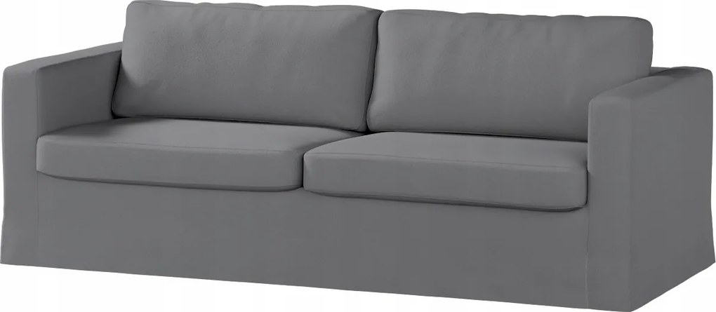 Karlstad 3 személyes kinyitható kanapé huzat Ikea sötétszürke bukla