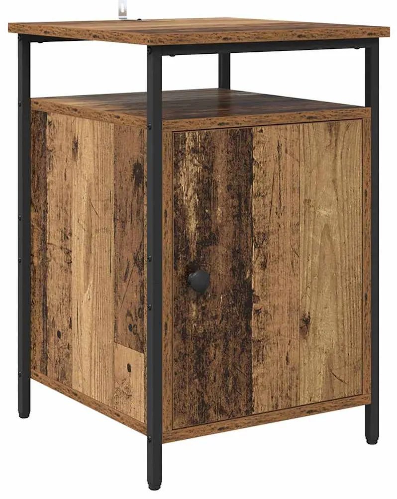 Éjjeliszekrény Öreg fa 40 x 42 x 60 cm Faanyag