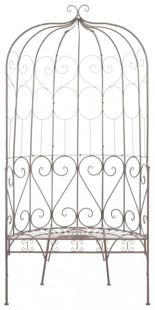 barna antik vas kerti pad 95 cm