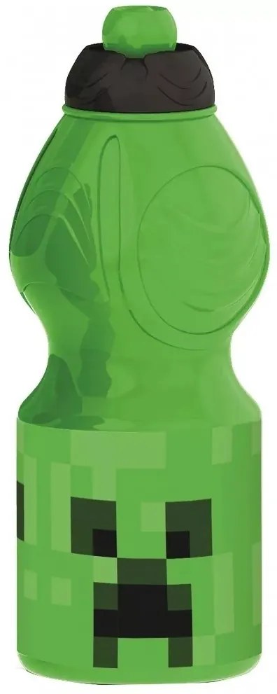 Minecraft Creeper kulacs, sportpalack 400 ml