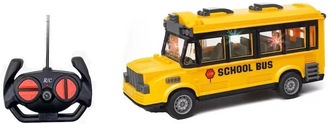 Távirányítós Játék Iskolabusz 22 cm