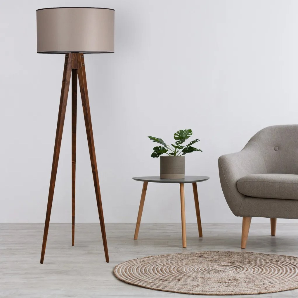 Fa állólámpa, Ø45 cm – TR534LUN2188