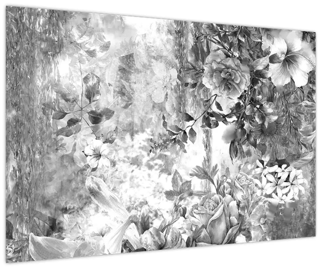 Kép - Romantikus kert (90x60 cm)