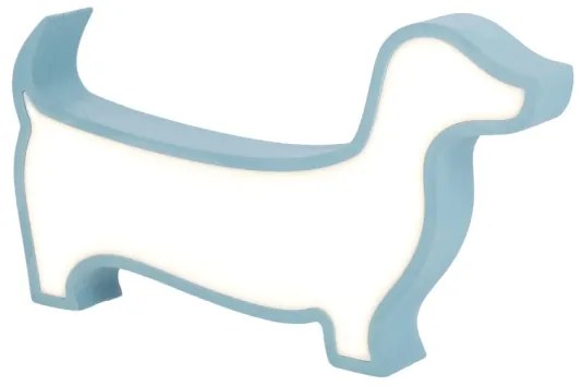 LED gyerekasztali lámpa DOG LED/12W/230V kék