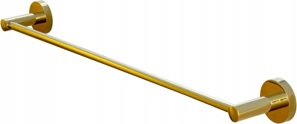 Törölközőtartó Fürdőszobai Akasztó Hosszú Arany