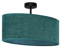 Duolla - Felületre szerelhető csillár OVAL 1xE27/15W/230V zöld