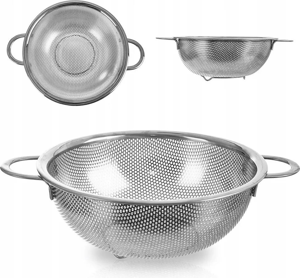 Cédrusfa Gyümölcs Zöldség Tésztatartó Acél Orion 20,5 cm