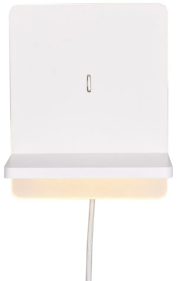 Fehér LED dimmelhető fali lámpa Fairfield – Trio