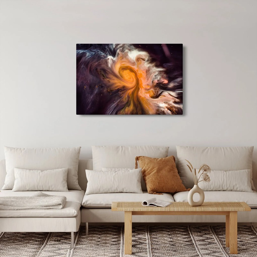 Absztrakt kép - univerzum (90x60 cm)