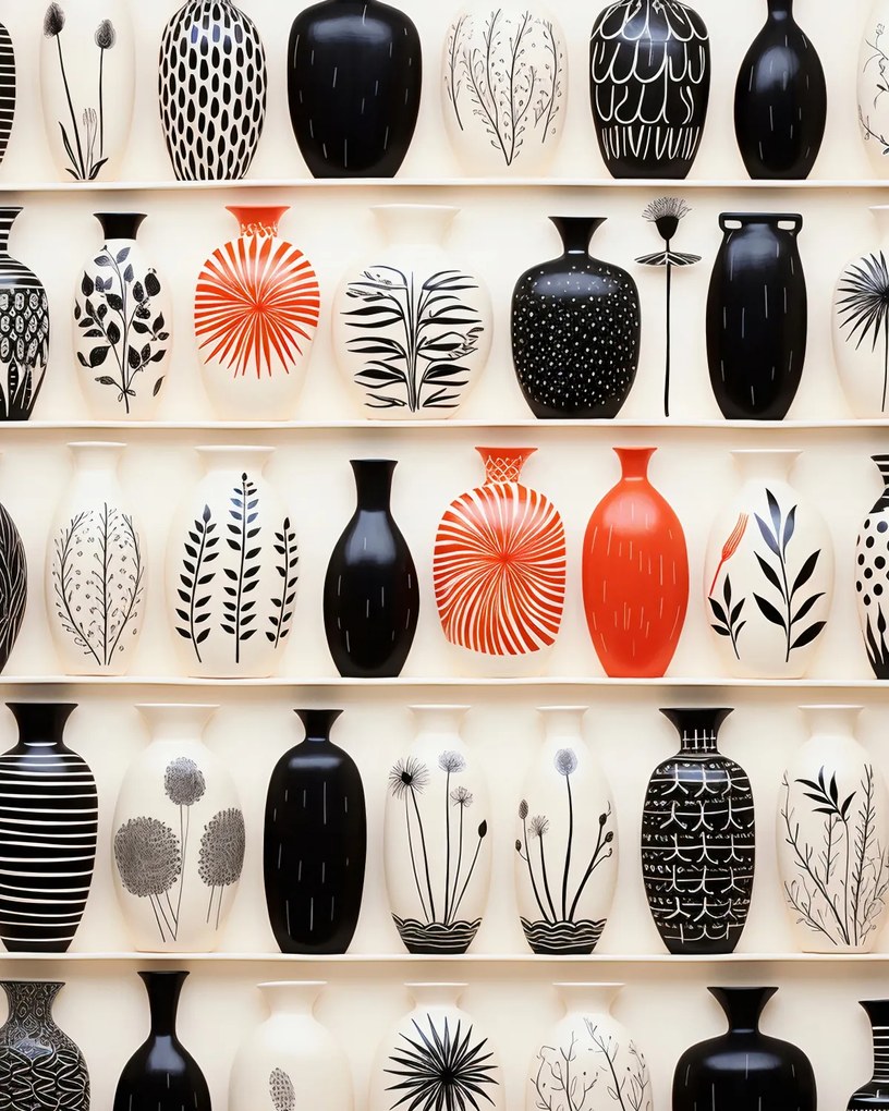 Poszter 40x50cm Agyag Harmónia