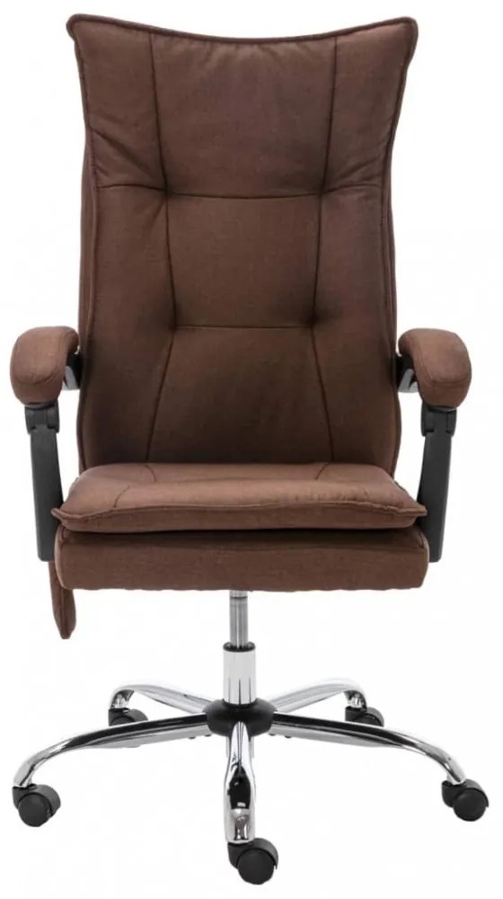 barna szövet masszázsfunkciós irodaszék