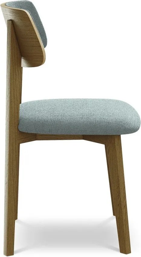 Kék tömörfa étkezőszék Niu – Makamii