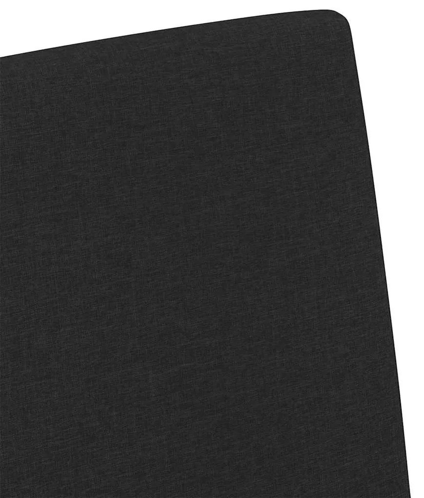 Étkező Székek 2 pcs Fekete 57 x 67 x 95 cm szövet