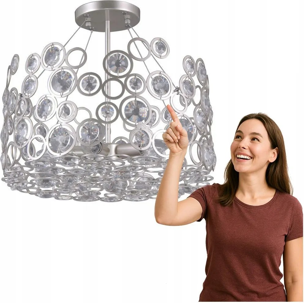 Nardo függőlámpa PNPL-33064-5-CH.S Italux