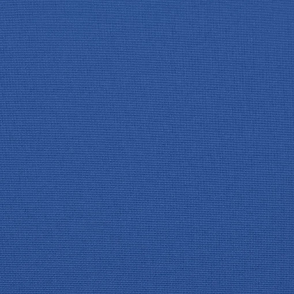 királykék oxford szövet kerti padpárna 120x50x4 cm