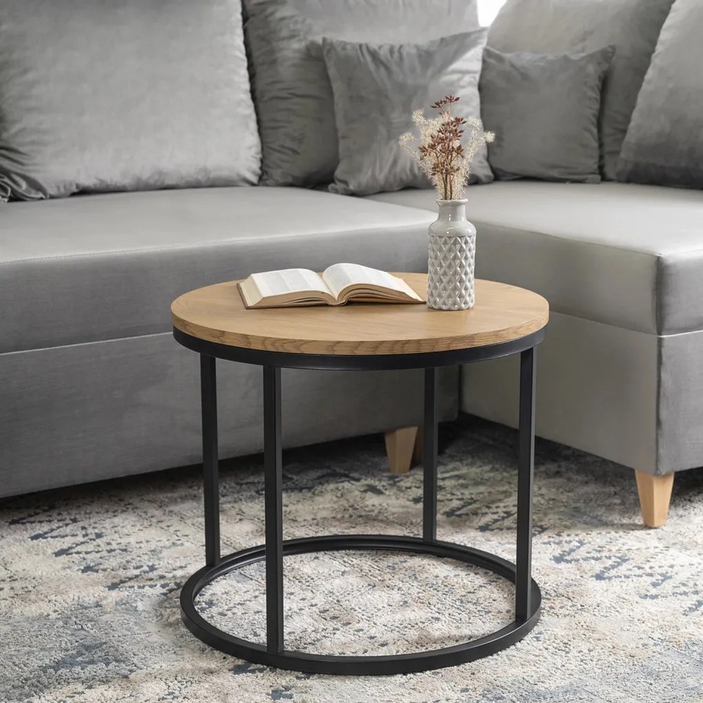 Stolik LELLA Dąb Złoty