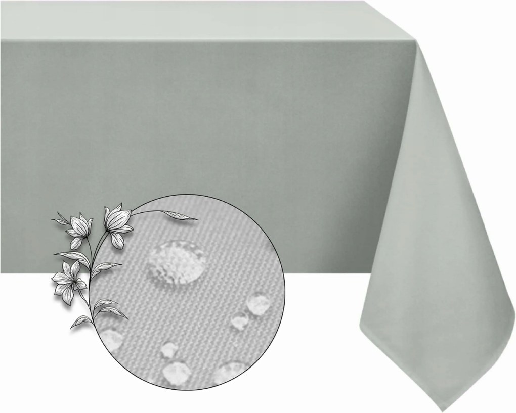 Abrosz asztalterítő 155x180 cm, kültéri, kerti, teraszra, kültéri terítők