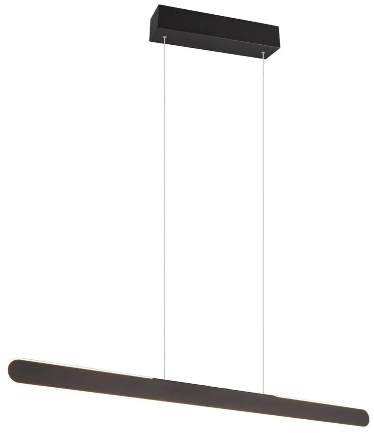 Fekete LED függőlámpa Helios – Trio