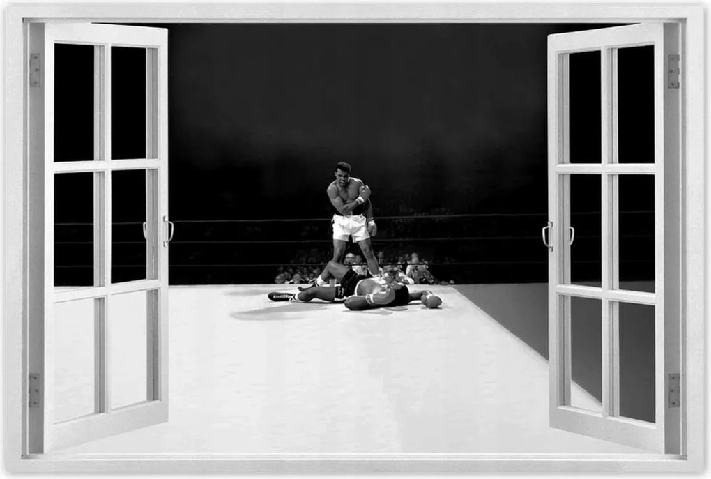 Poszterek 60x40 Muhammad Ali Boxer Harc