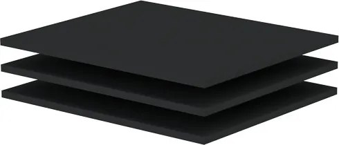 BERNO polcok, 120 cm | Antracit
