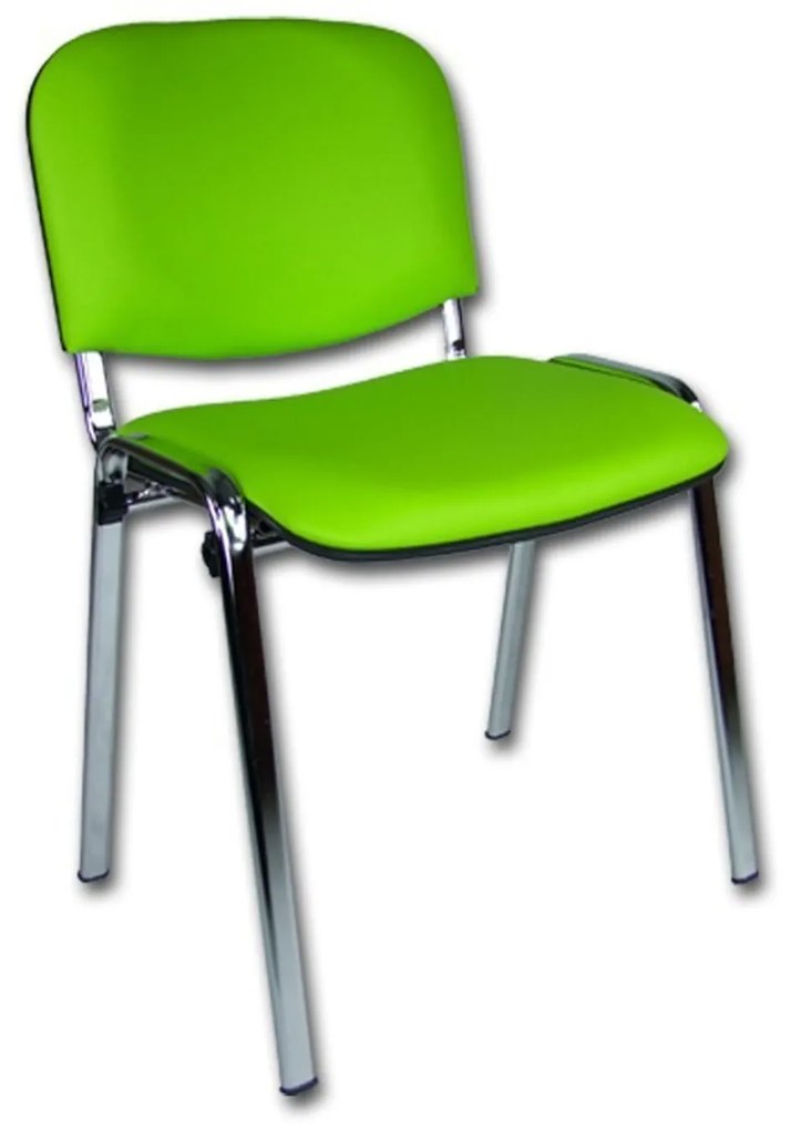 ISO CHROME Öko-bőr konferenciaszék Okker D28 EKO