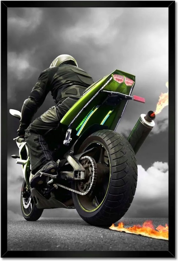 Poszterek keretben 40x60 Az üldöző tud driftelni