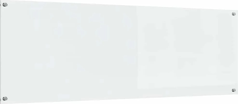 vidaXL Konyhai splashback Átlátszó 120 x 40 cm edzett üveg