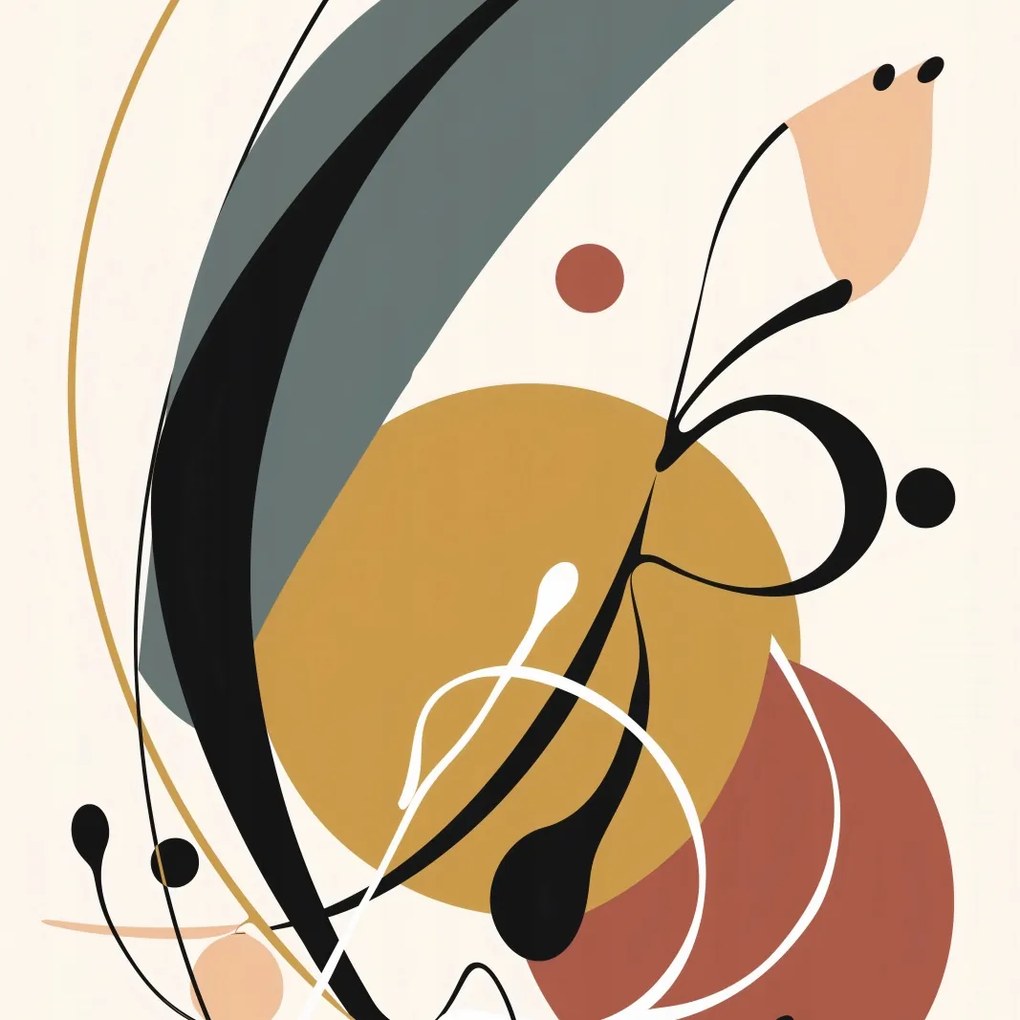 Poszter 80x80cm Táncos visszhangok