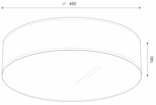 Brilagi - LED Mennyezeti lámpa SIRIJA LED/36W/230V átm. 45 cm krémes