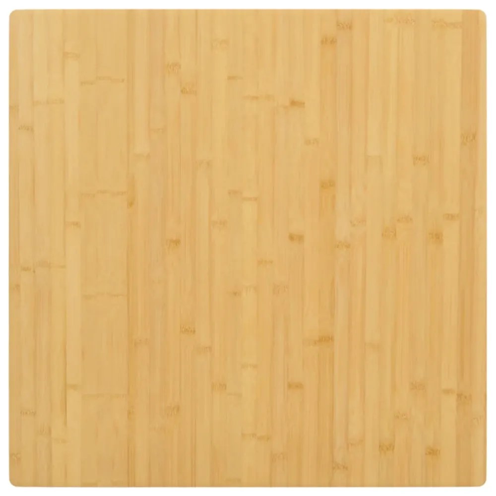 bambusz asztallap 80 x 80 x 2,5 cm