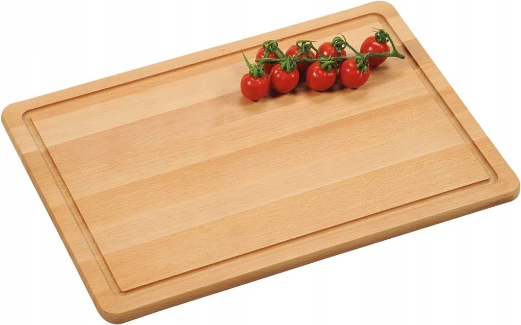 Vágódeszka rovátkolttal, bambusz 45*26,5 cm