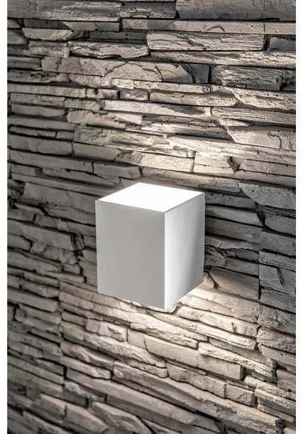 Lámpa Fali lámpatest CAMPIONE II, G9, IP20, max. 40W, IP20, max. 250V, 50/60 Hz, négyzet, fehér