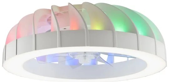 Brilliant - LED RGBW mennyezeti ventilátor FANORA LED/30W/230V + DO