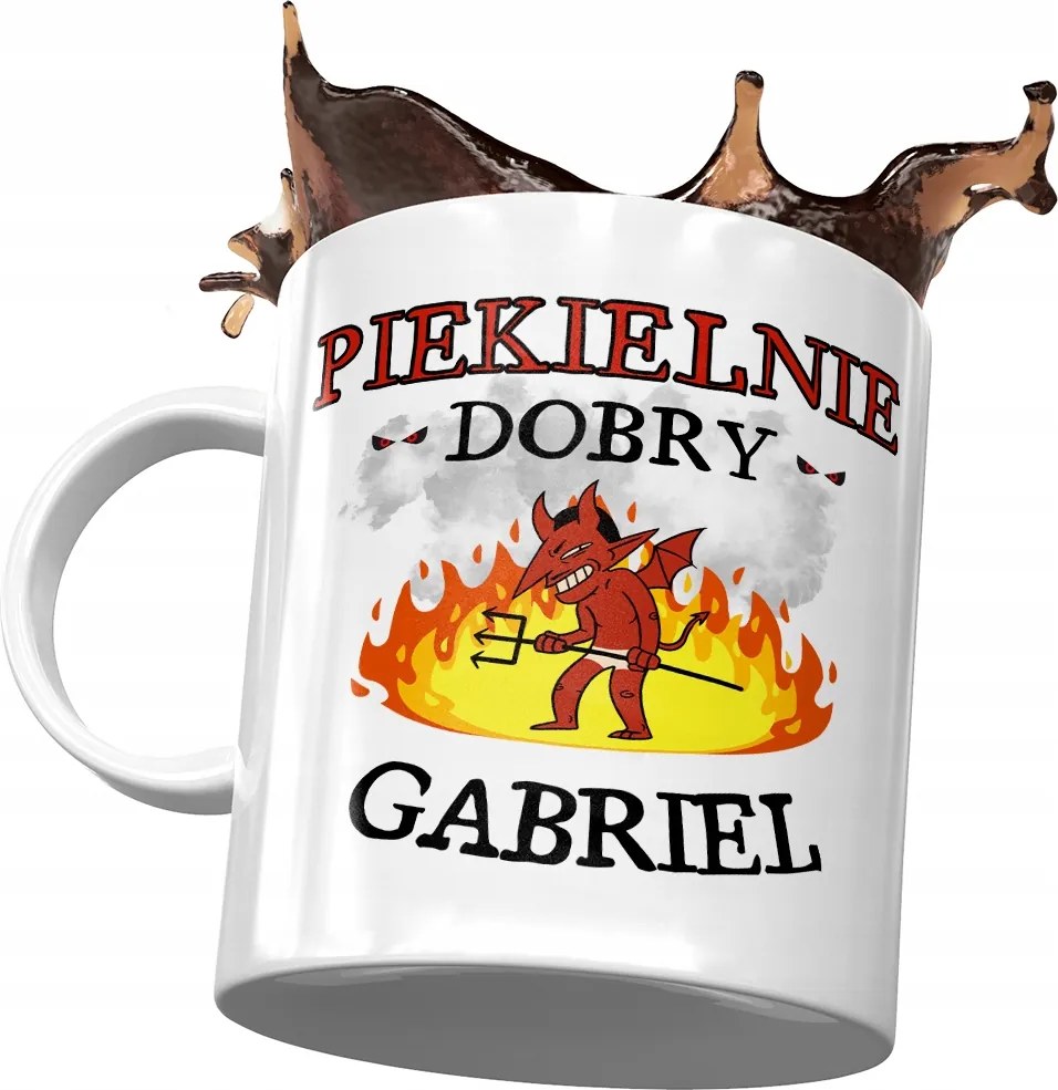 Bögre Gabriel Gabrysia Férj Kolléga Ajándék Nyomtatott Fotóval