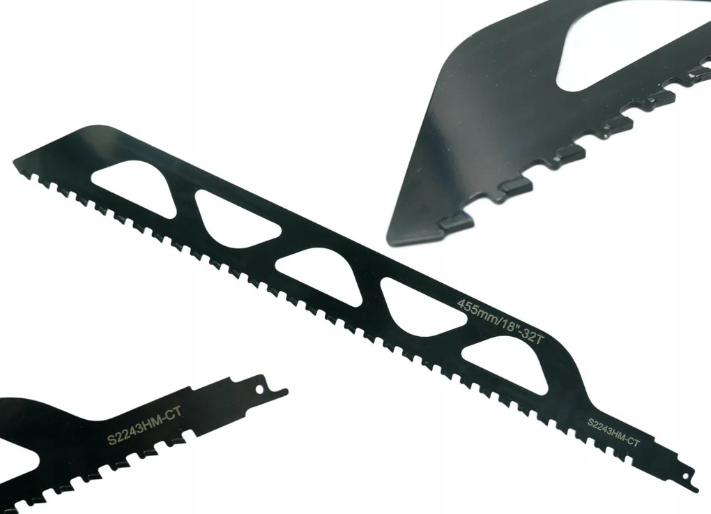 Szablyafűrészlap Tégla Beton Blokk 455 x 50 x 1.5 mm E01744