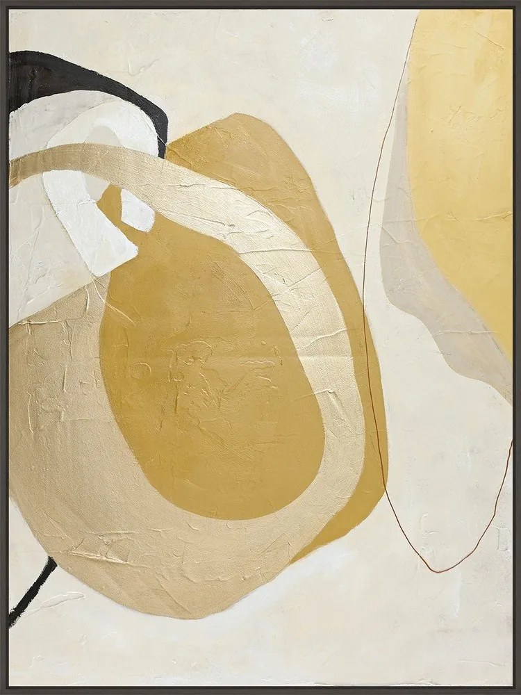 Kézzel festett keretezett vászon kép 91x121 cm Stardust – Malerifabrikken