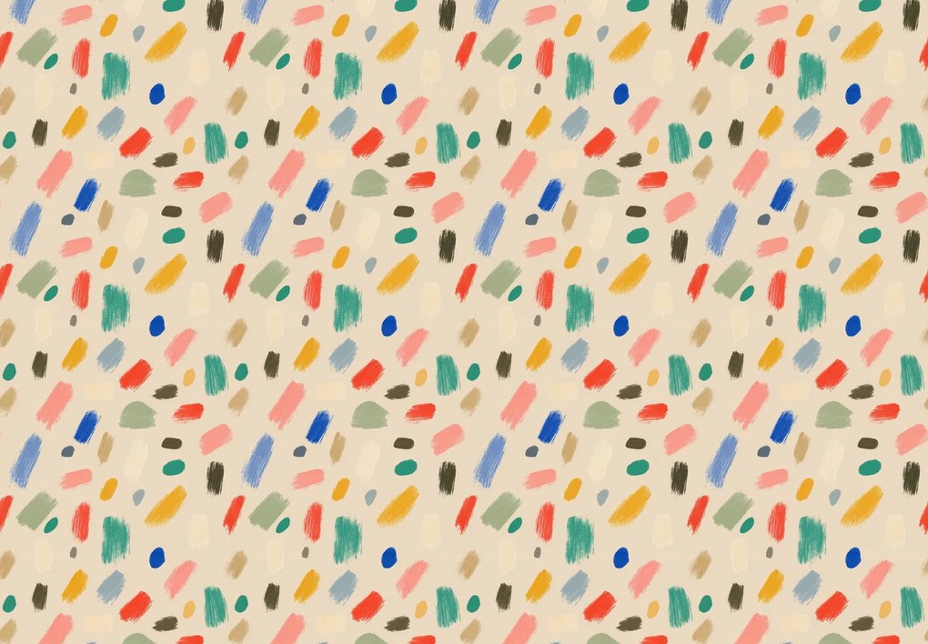 Fotótapéta - Színes foltok (147x102 cm)