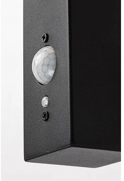 Rabalux 77044 - GELEEN LED 4W 230V IP44 fekete napelemes fali lámpa