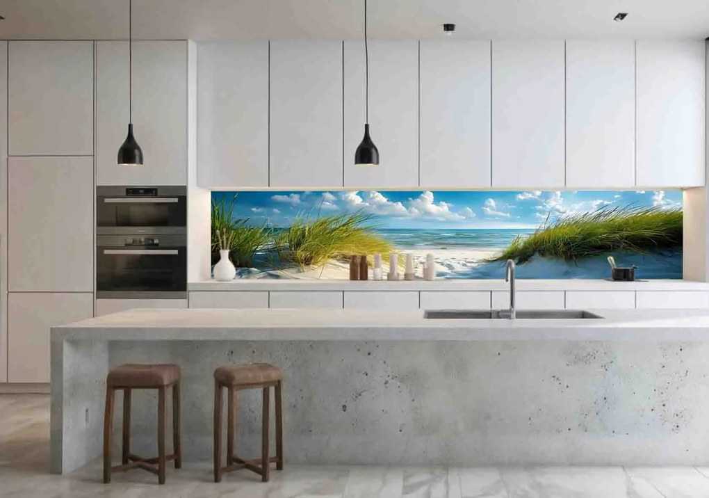 Wallplex konyhahátfal Seaview (Méret: 60x300)