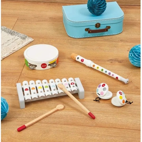 Janod - Hangszerkészlet CONFETTI