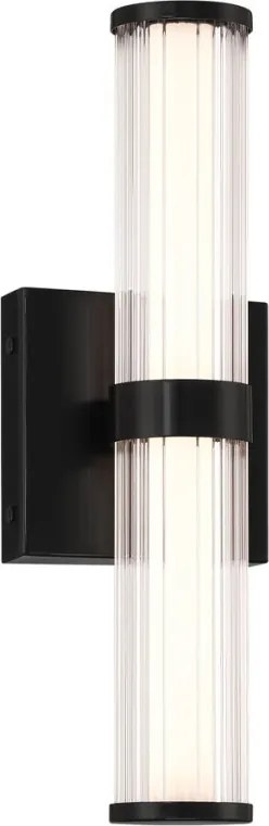 Quintiesse Fayton QN-FAYTON-S-BK Fali lámpa 1x14W/LED 3000K 985lm IP44