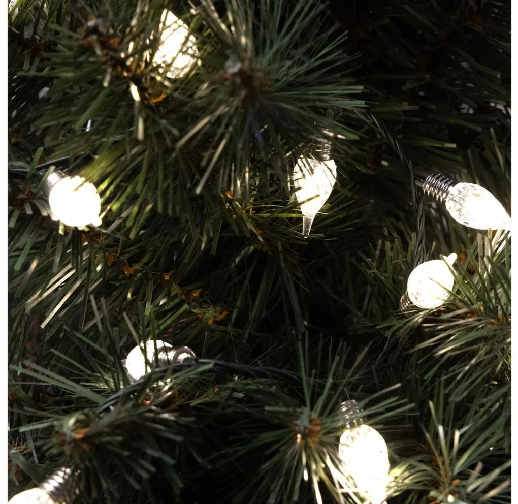 LED kültéri karácsonyi fényfüzér LINE 200xLED 12,75 m IP44 meleg fehér