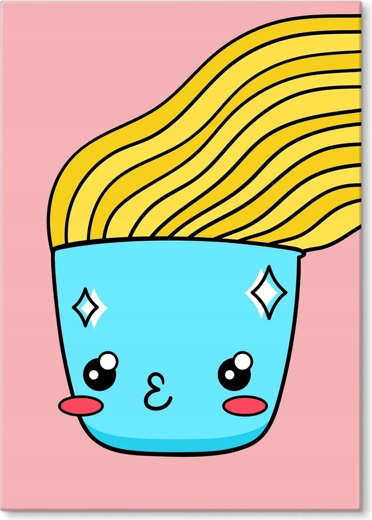 Fém spagetti poszter Ajándék 30 x 42 cm