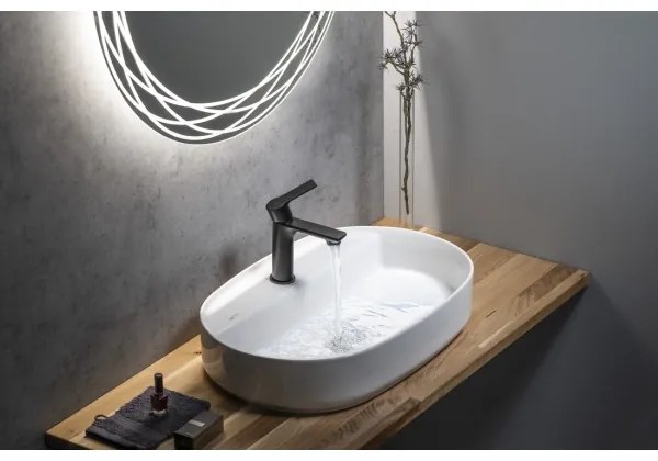 Sapho - Mosdócsap PAX 16,5 cm matt fekete