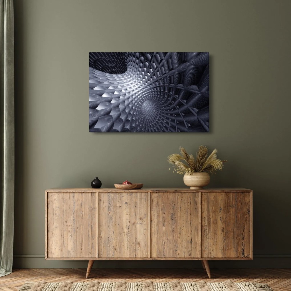 Kép - Absztrakció 3D (90x60 cm)