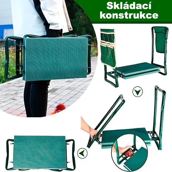 Összecsukható szék kerti munkához - KNEEBENCH