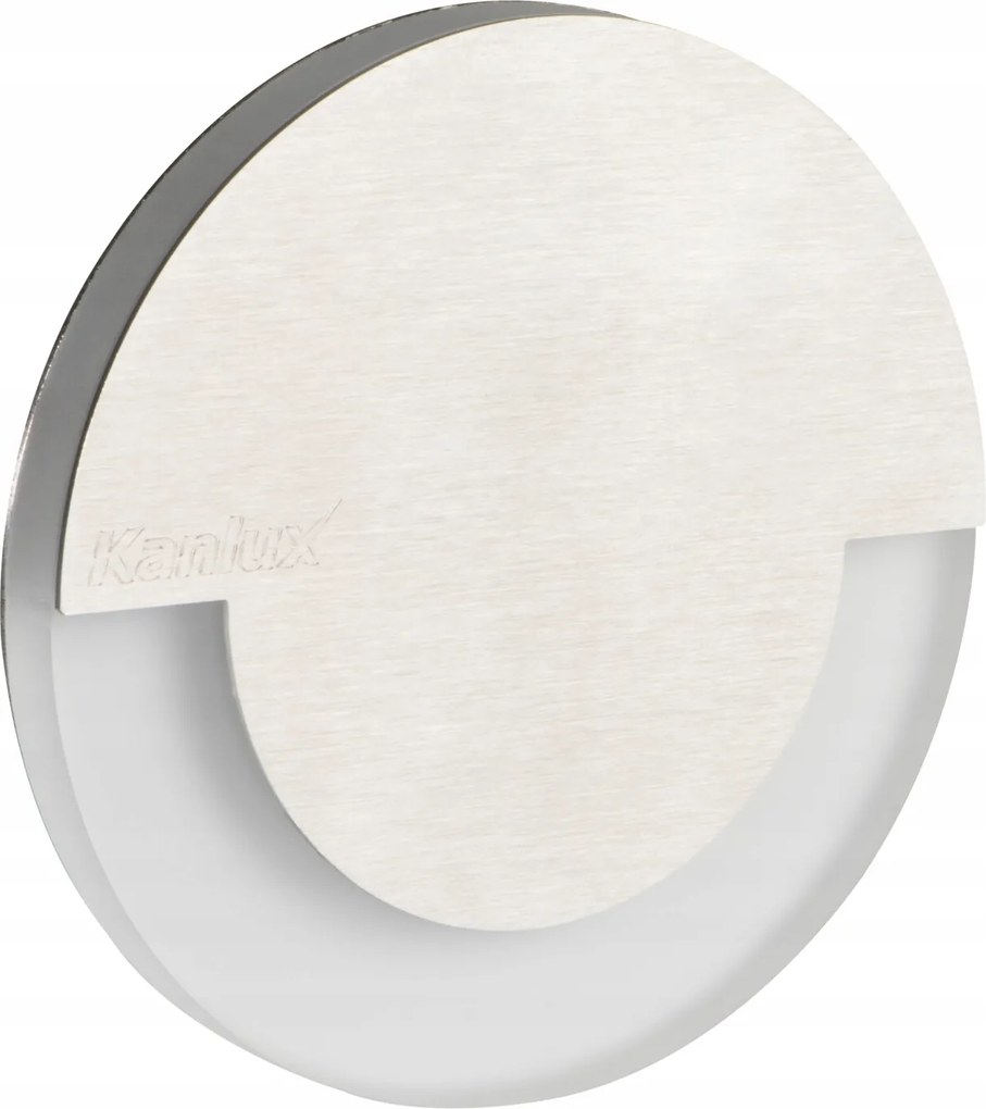 Lámpatest LED-es lépcsővilágító lámpa 0.8W 13lm 3000K Meleg Ezüst