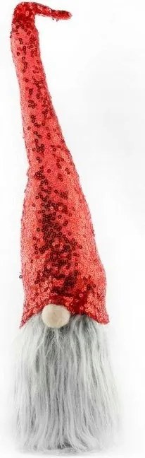 eCa KSN04 Karácsonyi dekoráció Manó 40 cm piros