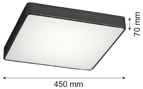 Argon 1577 - Mennyezeti lámpa ONTARIO 4xE27/15W/230V