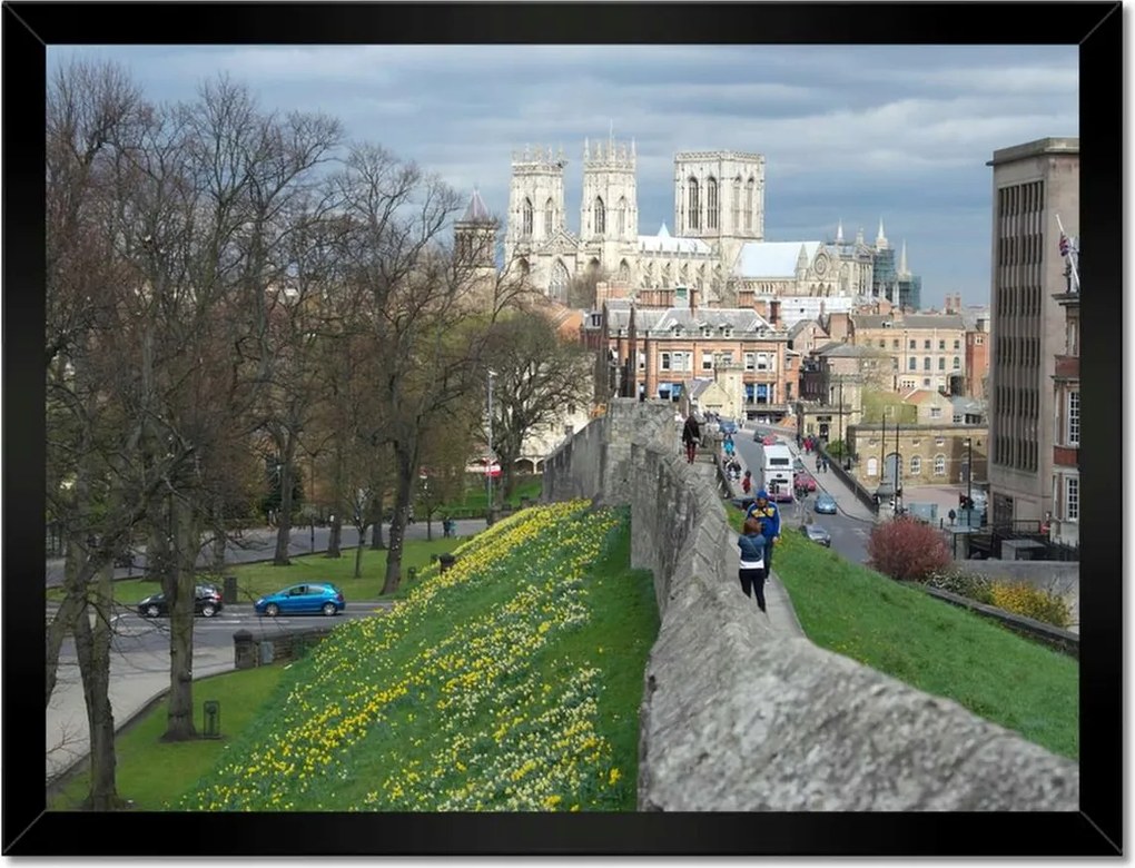 Plakátok keretben 40x30 Városvédő falak